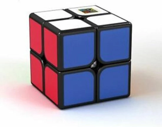 2x2 Speed Cube Zwart - Draai Kubus Puzzel - Magic Cube - Moyu Meilong 4 2x2 Speed Cube Zwart - Draai Kubus Puzzel - Magic Cube - Moyu Meilong - Afbeelding 2
