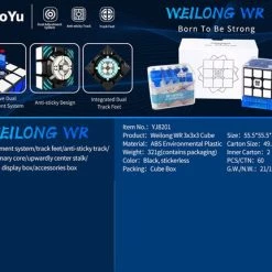 Moyu Weilong Wr - ZWART 32 Moyu Weilong Wr - ZWART -Bolseeplgoed Verkoopwinkel 550x431 8