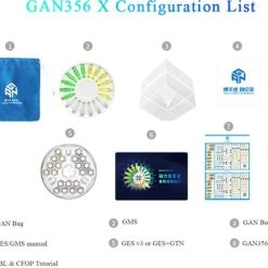 GAN 356 X V2 Speed Cube Magnetisch - 3x3 Kubus - Draai Puzzel - Inclusief Verzendkosten -Bolseeplgoed Verkoopwinkel 550x436 1