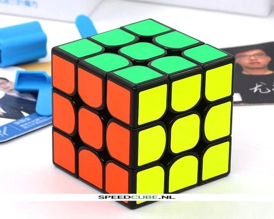 Moyu Guoguan Yuexiao Pro 3x3 - ZWART 16 Moyu Guoguan Yuexiao Pro 3x3 - ZWART - Afbeelding 14