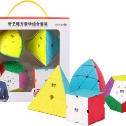 Qiyi Kado Verpakking Pyraminx, Skewb, Megaminx & Mastermorphix -Bolseeplgoed Verkoopwinkel 550x441 2