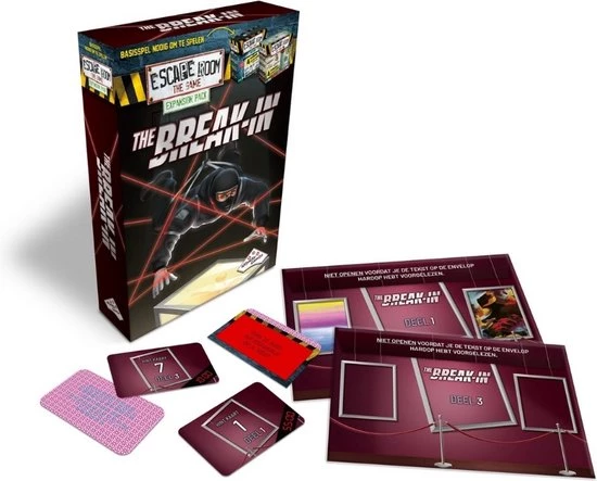 Identity Games Uitbreidingsbundel - 3 Stuks - Escape Room - Space Station & The Break-in & Secret Agent 9 Identity Games Uitbreidingsbundel - 3 Stuks - Escape Room - Space Station & The Break-in & Secret Agent - Afbeelding 7