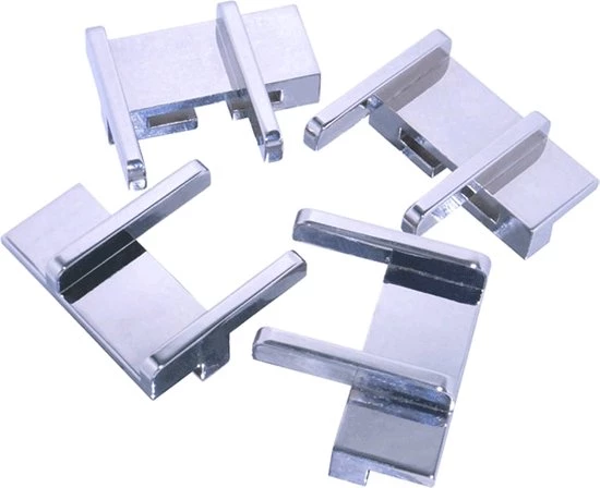 Huzzle Breinbreker Cast Rattle 11,8 Cm Staal Zilver 4 Huzzle Breinbreker Cast Rattle 11,8 Cm Staal Zilver - Afbeelding 2