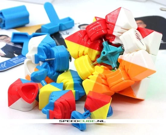 Moyu Guoguan Yuexiao Pro 3x3 - ZWART 22 Moyu Guoguan Yuexiao Pro 3x3 - ZWART - Afbeelding 20