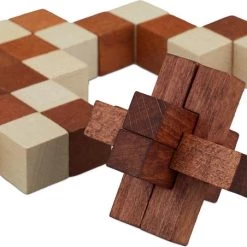 Relaxdays Houten Denkspellen - Kubus Slang - Iq Puzzel Volwassenen - 3d Puzzel Kubus -Bolseeplgoed Verkoopwinkel 550x452 2