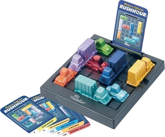 ThinkFun Rush Hour Deluxe 7 ThinkFun Rush Hour Deluxe - Afbeelding 5