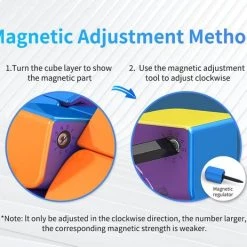 Moyu Weilong WR Maglev 3x3 Speedcube - Magnetisch - Stickerless - Professionele Draai Puzzel Kubus -Bolseeplgoed Verkoopwinkel 550x463 6