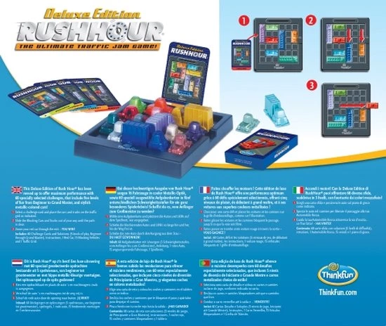 ThinkFun Rush Hour Deluxe 13 ThinkFun Rush Hour Deluxe - Afbeelding 11
