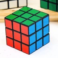 Merkloos Breinbreker Kubus Model Klein - 3x3 (vlaks) - Ideaal Tijdens Kantoor En/of Studie - BrainStormen - Ontspanning - Activatie -Bolseeplgoed Verkoopwinkel 550x466 4