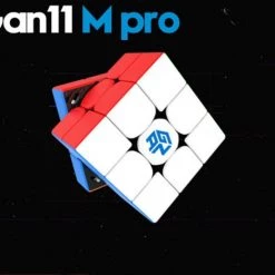 GAN - 11M PRO - 3x3 - Kubus- Frosted Stickerless - Zwart -Bolseeplgoed Verkoopwinkel 550x467 1