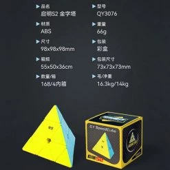 Qiyi Qiming S2 Pyraminx 3x3 -Bolseeplgoed Verkoopwinkel 550x467