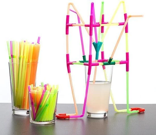 Innovagoods Playz Kidz Spel Met Drinkrietjes - 194-delig 15 Innovagoods Playz Kidz Spel Met Drinkrietjes - 194-delig - Afbeelding 13