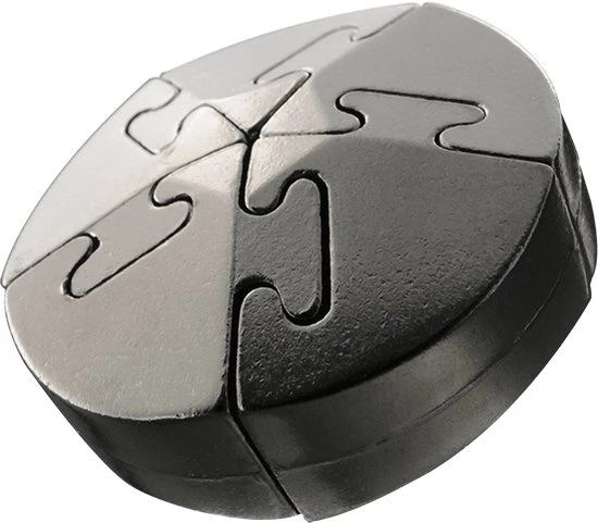 Huzzle Breinbreker Cast Spiral Zilver 3 Huzzle Breinbreker Cast Spiral Zilver