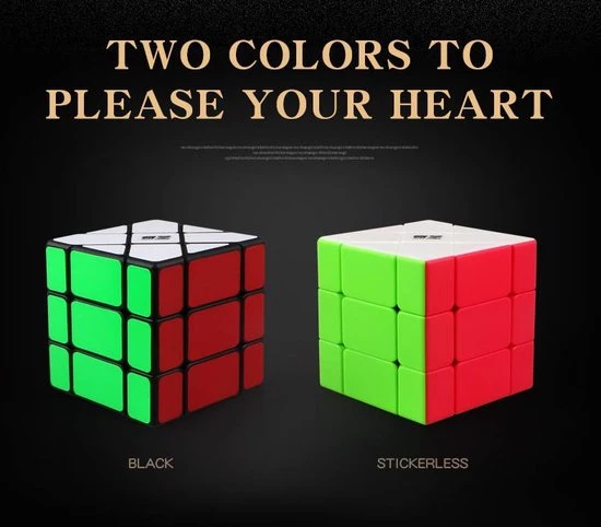 Qiyi Fisher 3x3 Stickerless 13 Qiyi Fisher 3x3 Stickerless - Afbeelding 11