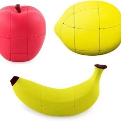 MikaMax Fruit Cubes - Breinbrekers - Speedcube - Puzzel - Kubus Breinbreker - 3 Moeilijkheden - Set Van 3 -Bolseeplgoed Verkoopwinkel 550x483 3