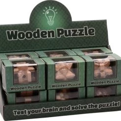 Denkpuzzel Hout JohnToy - Breinbreker Johntoy