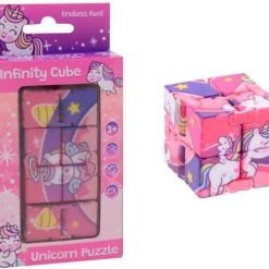 Johntoy Inicorn Infinity Cube 2 Ass - Kubus - Eenhoorn
