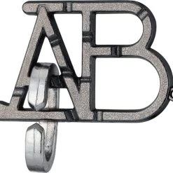 Hanayama Huzzle Breinbreker Cast Abc Niveau 1 11,8 Cm Staal Zilver