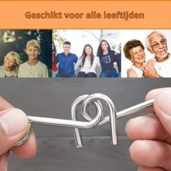 Merkloos IQ Puzzel Set - Breinbreker - IQ Puzzel 3D - Hersenkraker -IQ Puzzel Metaal - Brain Teaser - Brain Games - Brain Puzzle - Set Van 12 IQ Puzzels 10 Merkloos IQ Puzzel Set - Breinbreker - IQ Puzzel 3D - Hersenkraker -IQ Puzzel Metaal - Brain Teaser - Brain Games - Brain Puzzle - Set Van 12 IQ Puzzels -Bolseeplgoed Verkoopwinkel 550x495 6