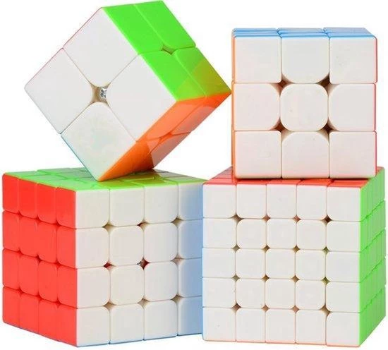 Puzzelkubus – 2x2, 3x3, 4x4, 5x5 - Extra 3x3 Puzzelkubus - Rubiks Cube - MoYu Speed Cube - Gratis 5x Cubestands - Complete Set 9 Puzzelkubus – 2x2, 3x3, 4x4, 5x5 - Extra 3x3 Puzzelkubus - Rubiks Cube - MoYu Speed Cube - Gratis 5x Cubestands - Complete Set - Afbeelding 7