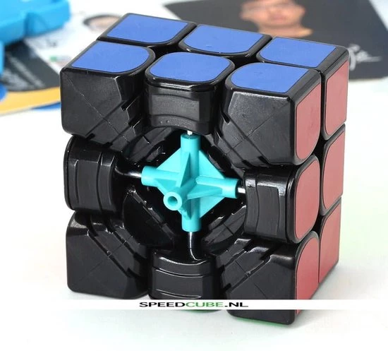 Moyu Guoguan Yuexiao Pro 3x3 - ZWART 17 Moyu Guoguan Yuexiao Pro 3x3 - ZWART - Afbeelding 15