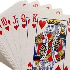 ESTARK Luxe Speelkaarten - 2 Sets - Plastic Coating - Poker Kaarten - Kaartspel - Spelkaarten - Spel Kaart - 2 X 56 - Gezelschapsspel - Spelen - Playing Cards - Cijfer In Alle 4 De Hoeken - 2 STUKS -Bolseeplgoed Verkoopwinkel 550x501 6