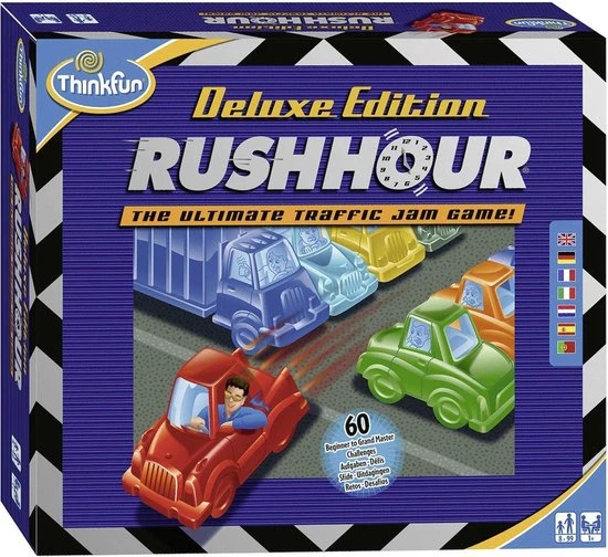 ThinkFun Rush Hour Deluxe 12 ThinkFun Rush Hour Deluxe - Afbeelding 10