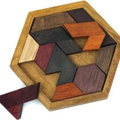 Peachy Houten Hexagon Puzzel - Denkpuzzel - Moeilijk Spelletje En Leuk Als Cadeau -Bolseeplgoed Verkoopwinkel 550x505 3
