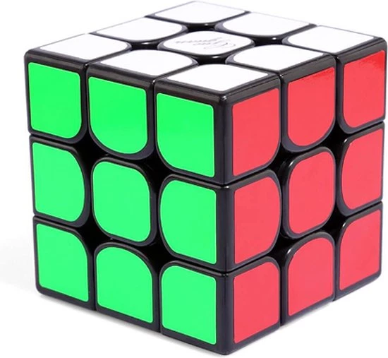 Moyu Guoguan Yuexiao Pro 3x3 - ZWART 18 Moyu Guoguan Yuexiao Pro 3x3 - ZWART - Afbeelding 16