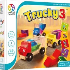 SmartGames - Trucky 3 - Kinderpuzzel - 48 Opdrachten