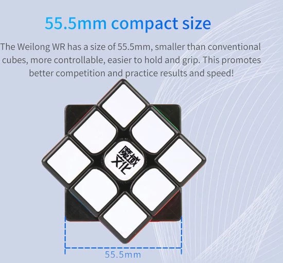 Moyu Weilong Wr - ZWART 7 Moyu Weilong Wr - ZWART - Afbeelding 5