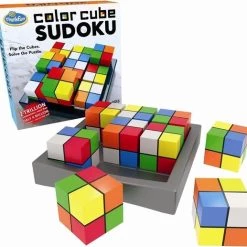 Color Cube Sudoku ThinkFun ThinkFun Color Cube Sudoku - Breinbreker -Bolseeplgoed Verkoopwinkel 550x517 4