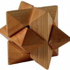Longfield Games Houten Iq Puzzel Ster