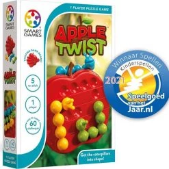 SmartGames - Apple Twist - Breinbreker Kinderen - 60 Opdrachten