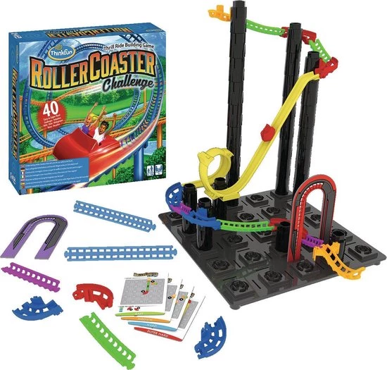 ThinkFun Roller Coaster Challenge - Breinbreker 8 ThinkFun Roller Coaster Challenge - Breinbreker - Afbeelding 6