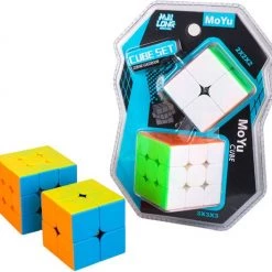Speed Cube Set MoYu - 2x2, 3x3 - 2x Gratis Cube Stands - Rubiks Cube - Kubus - Magic Cube - Breinbreker