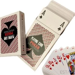 ESTARK Luxe Speelkaarten - 4 Sets - Plastic Coating - Poker Kaarten - Kaartspel - Spelkaarten - Spel Kaart - 4 X 56 - Gezelschapsspel - Spelen - Playing Cards - Cijfer In Alle 4 De Hoeken - 4 STUKS -Bolseeplgoed Verkoopwinkel 550x532 6