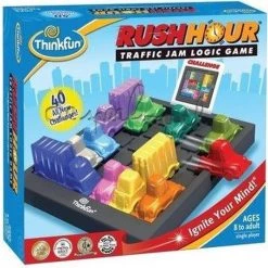 ThinkFun Rush Hour Spel - Breinbreker -Bolseeplgoed Verkoopwinkel 550x533