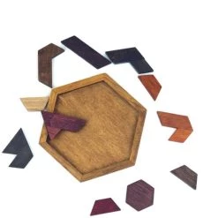 Peachy Houten Hexagon Puzzel - Denkpuzzel - Moeilijk Spelletje En Leuk Als Cadeau -Bolseeplgoed Verkoopwinkel 550x536 4