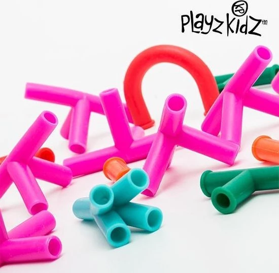 Innovagoods Playz Kidz Spel Met Drinkrietjes - 194-delig 4 Innovagoods Playz Kidz Spel Met Drinkrietjes - 194-delig - Afbeelding 2