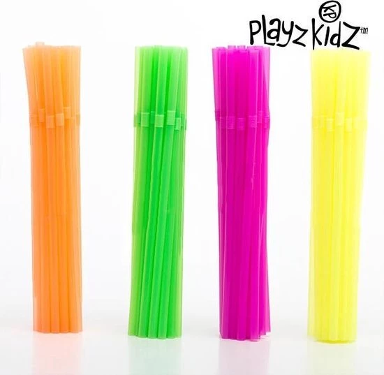 Innovagoods Playz Kidz Spel Met Drinkrietjes - 194-delig 8 Innovagoods Playz Kidz Spel Met Drinkrietjes - 194-delig - Afbeelding 6