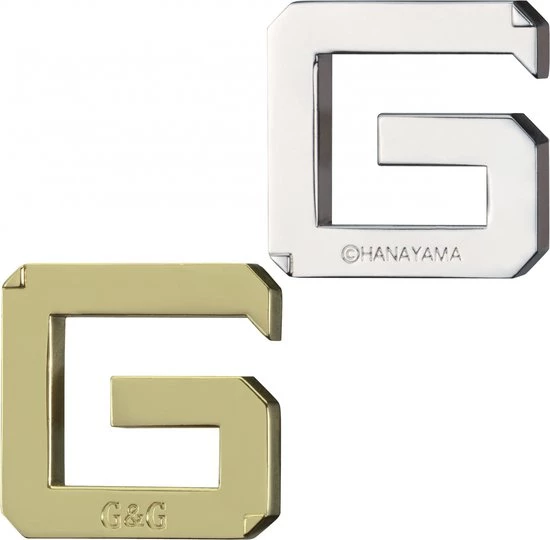 Huzzle Breinbreker Cast G&g 11,8 Cm Staal Zilver/goud 4 Huzzle Breinbreker Cast G&g 11,8 Cm Staal Zilver/goud - Afbeelding 2