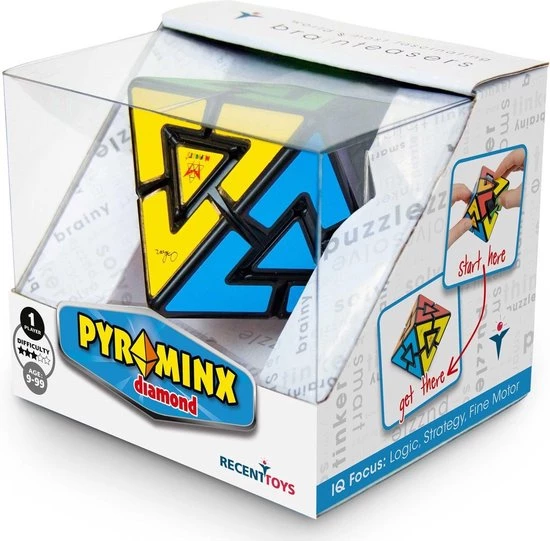 Pyraminx Diamond, Brainpuzzel, Recent Toys 3 Pyraminx Diamond, Brainpuzzel, Recent Toys