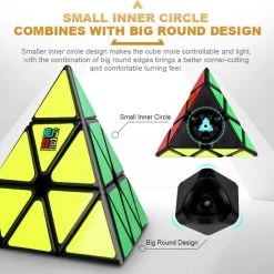 ProductLand Rubiks Cube - Triangel Kubus - Speed Cube - Fidget Toys - Sinterklaas Cadeau - Kerst Kado - Hoogste Kwaliteit - Schoencadeautjes Sinterklaas -Bolseeplgoed Verkoopwinkel 550x541 4