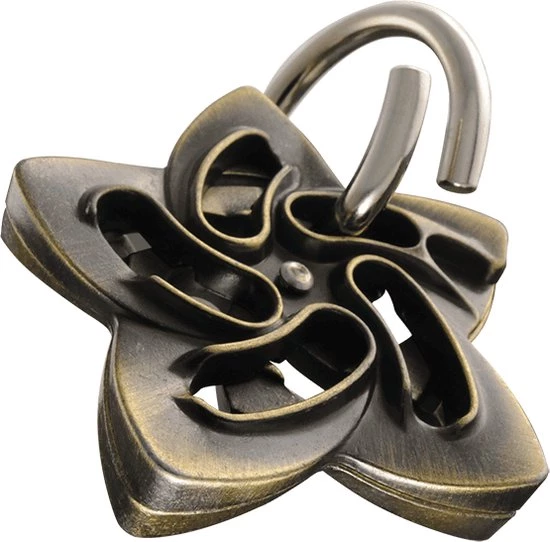 Huzzle Breinbreker Cast Helix 11,8 Cm Staal Brons 7 Huzzle Breinbreker Cast Helix 11,8 Cm Staal Brons - Afbeelding 5