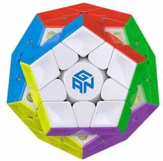 GAN Megaminx M Speed Cube Magnetisch - Stickerless - Draai Kubus Puzzel - Magic Cube 3 GAN Megaminx M Speed Cube Magnetisch - Stickerless - Draai Kubus Puzzel - Magic Cube