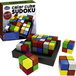 Color Cube Sudoku ThinkFun ThinkFun Color Cube Sudoku - Breinbreker -Bolseeplgoed Verkoopwinkel 550x543 8