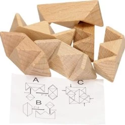 Denkpuzzel Hout JohnToy - Breinbreker Johntoy -Bolseeplgoed Verkoopwinkel 550x543 9