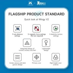 QI YI QiYi X-men Design Wingy Skewb V2 M - Speedcube - Magnetisch - Breinbreker -Bolseeplgoed Verkoopwinkel 550x544 16