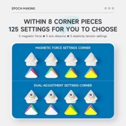 QI YI QiYi X-men Design Wingy Skewb V2 M - Speedcube - Magnetisch - Breinbreker -Bolseeplgoed Verkoopwinkel 550x544 17